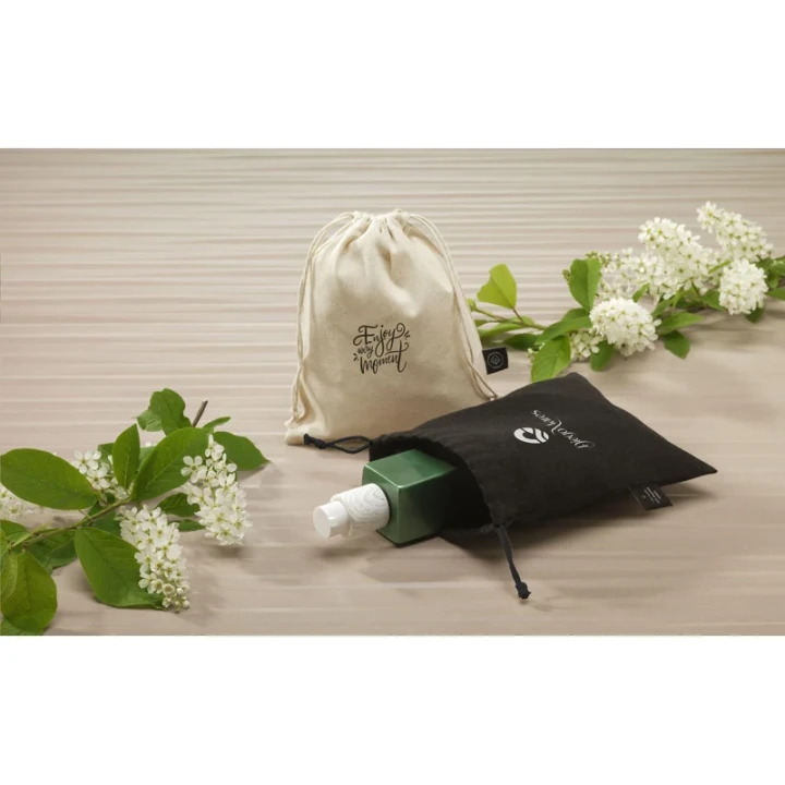 Recycled cotton gift pouch (150gsm/4.4oz)