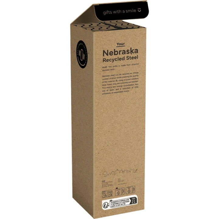 Recycled stainless steel bottle 800ml