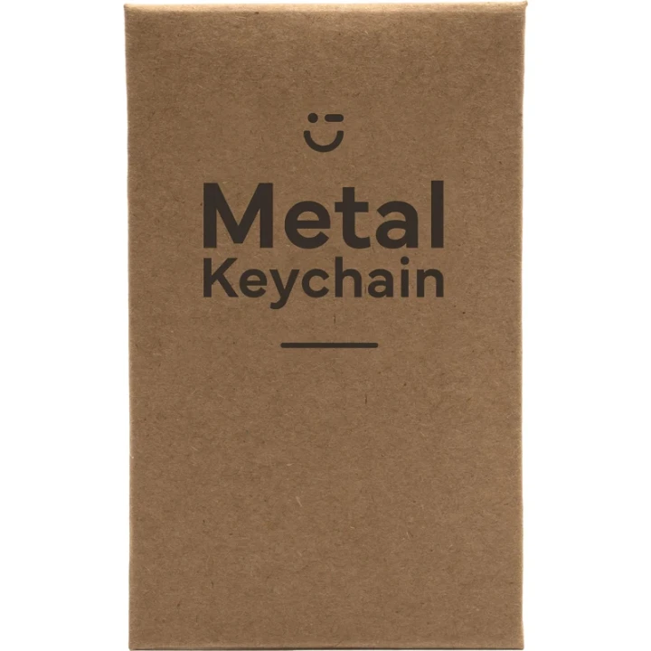 Round Metal keyring