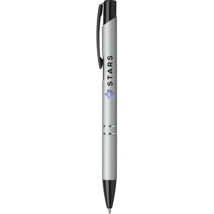 Ebony Rubberised Ballpoint Pen