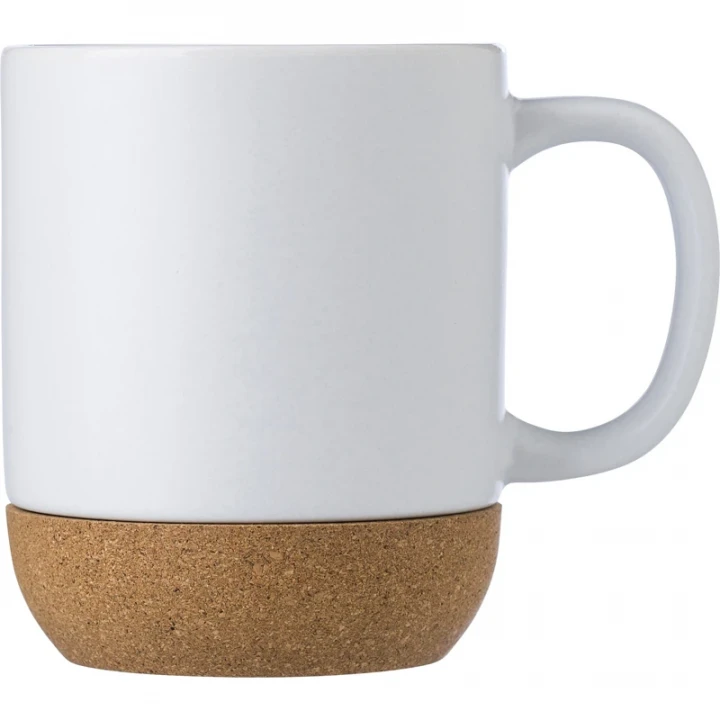 Ceramic Mug With Cork Base 420ml