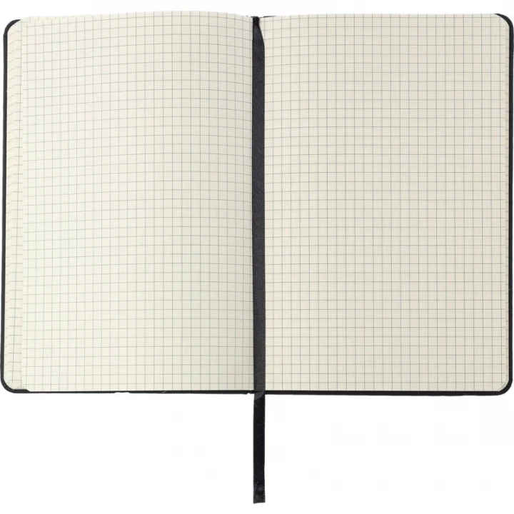PU Notebook (A5) With Grid Square Pages