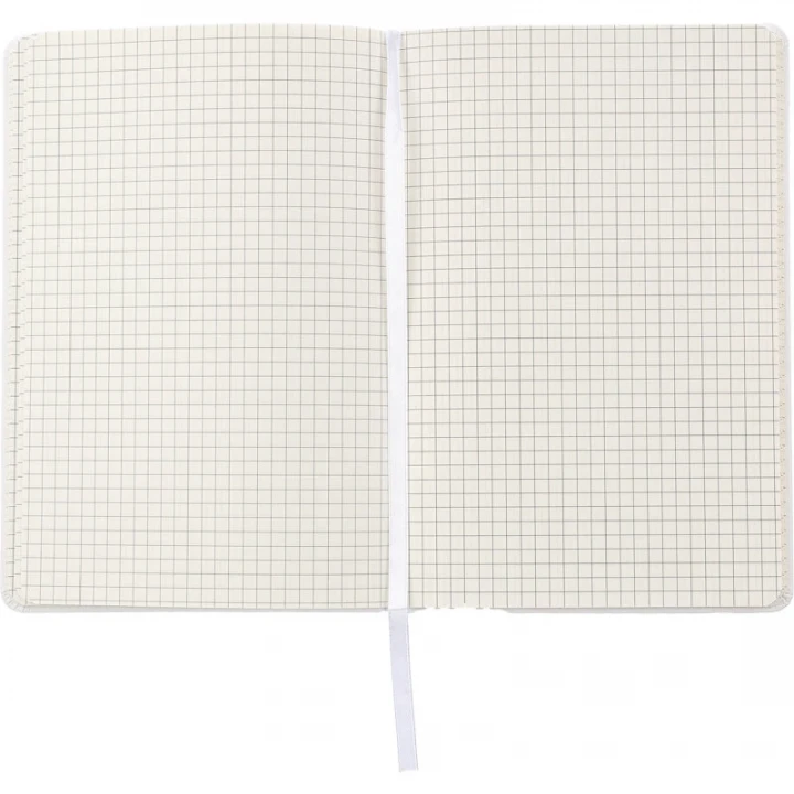 PU Notebook (A5) With Grid Square Pages