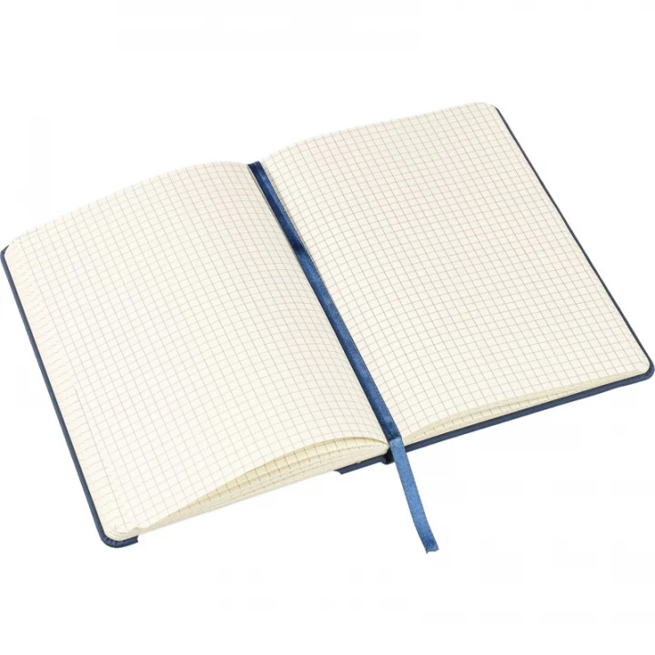PU Notebook (A5) With Grid Square Pages