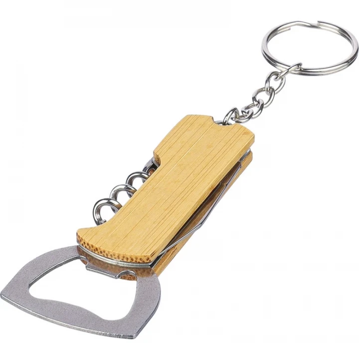 Bamboo Bottle Opener