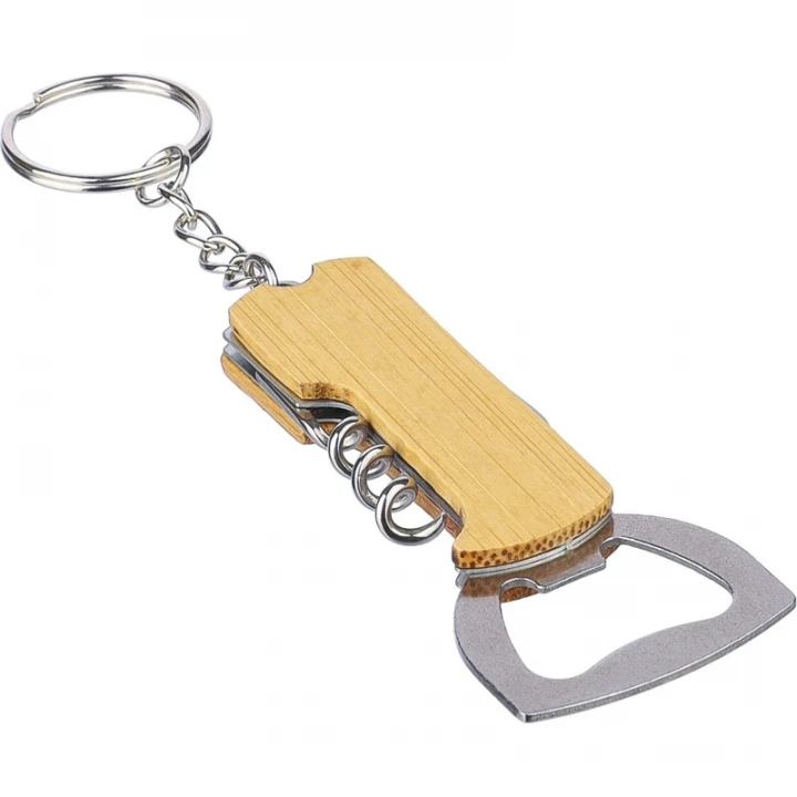 Bamboo Bottle Opener