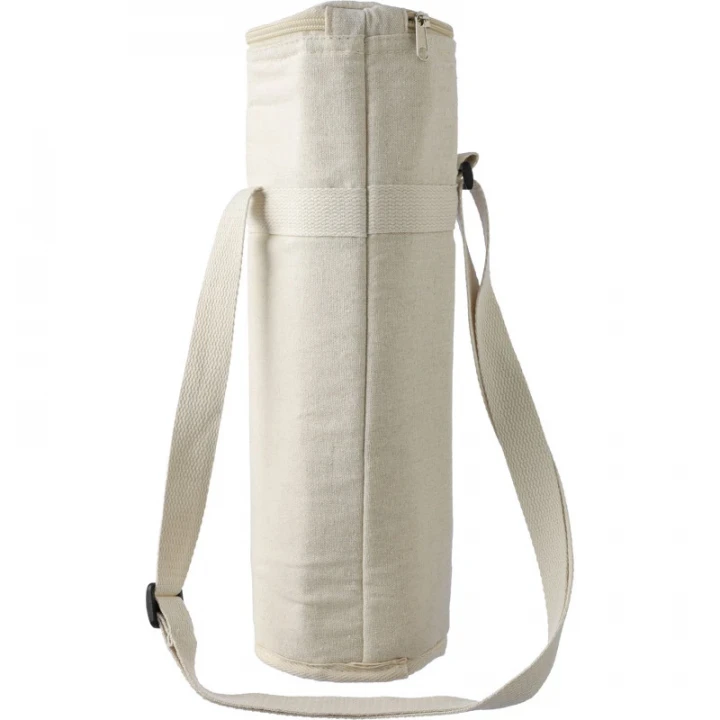 Recycled Cotton Cooler Bag For One Bottle