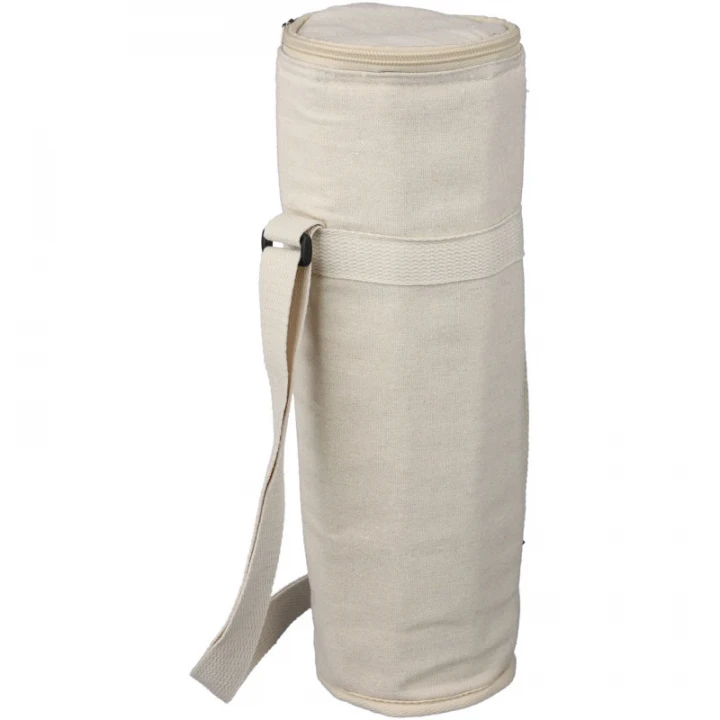 Recycled Cotton Cooler Bag For One Bottle