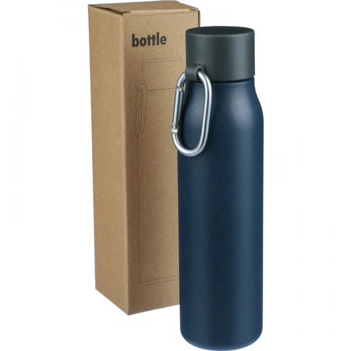 Recycled Stainless Steel Double Walled Bottle 600ml