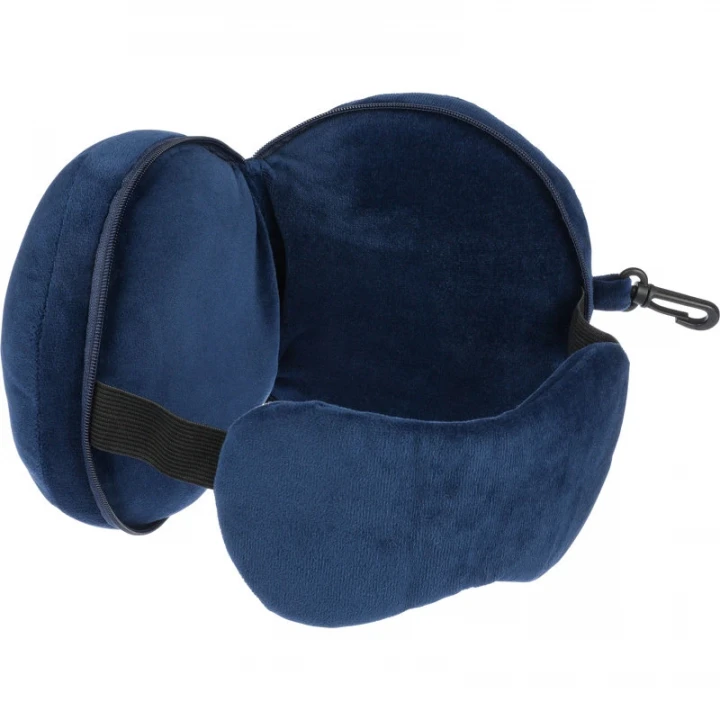 Travel Pillow and Eye Mask Set