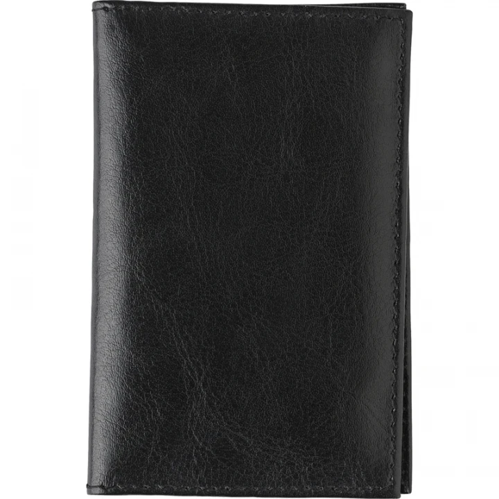 Split Leather Credit Card Wallet