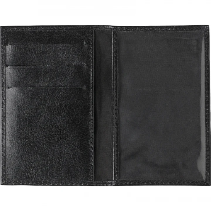Split Leather Credit Card Wallet