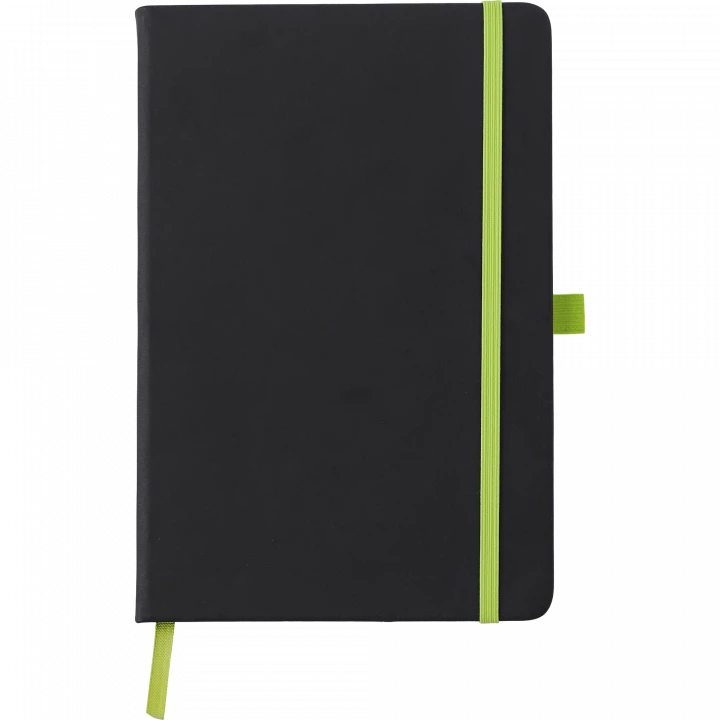 The Jet A5 Notebook With Pen Loop