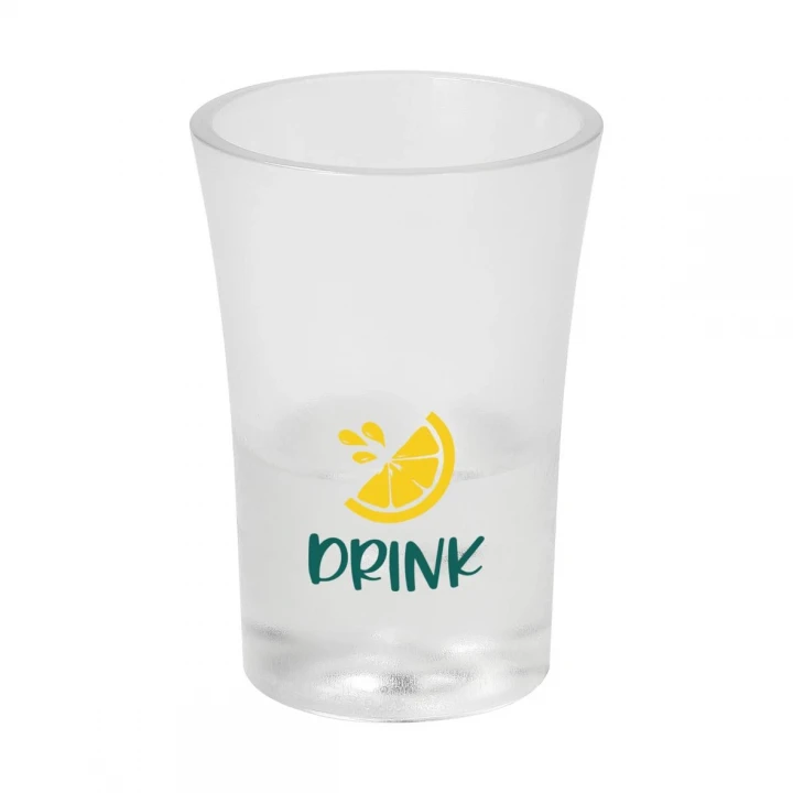 Shot Glass Frosted 20ml - Transparent