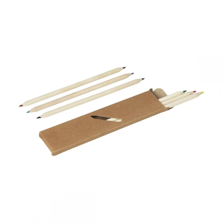 Duo Colouring Pencils Set Of 6