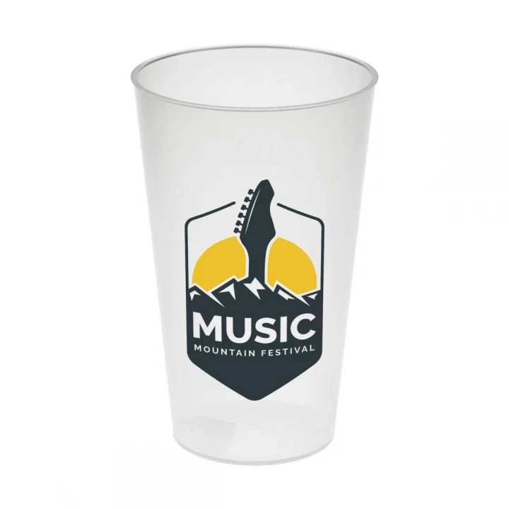 Vital Drinking Cup 400ml Transparent