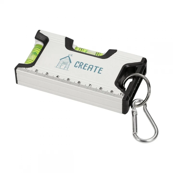 Misura Spirit Level 10.5cm - White