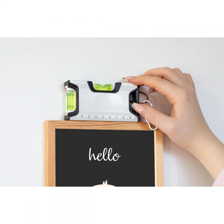 Misura Spirit Level 10.5cm - White