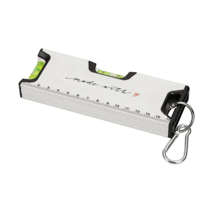 Misura Spirit Level 15.5cm - White