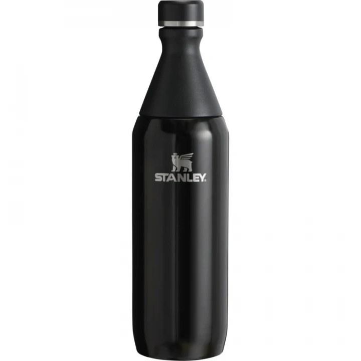 Stanley All Day Slim Water Bottle 600ml Shiny Black