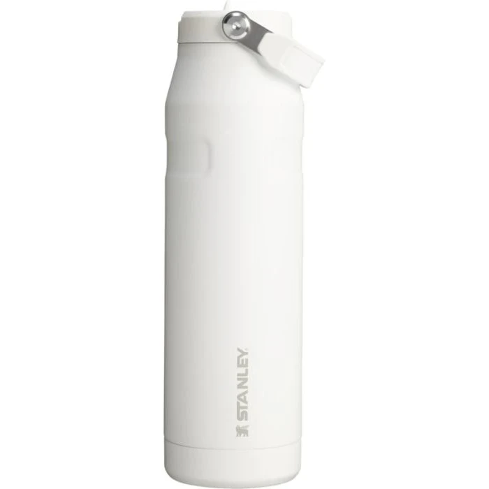 Stanley IceFlow™ 2.0 1.06L Water Bottle With Flip Straw - Frosted White