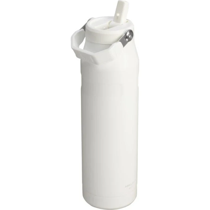Stanley IceFlow™ 2.0 1.06L Water Bottle With Flip Straw - Frosted White