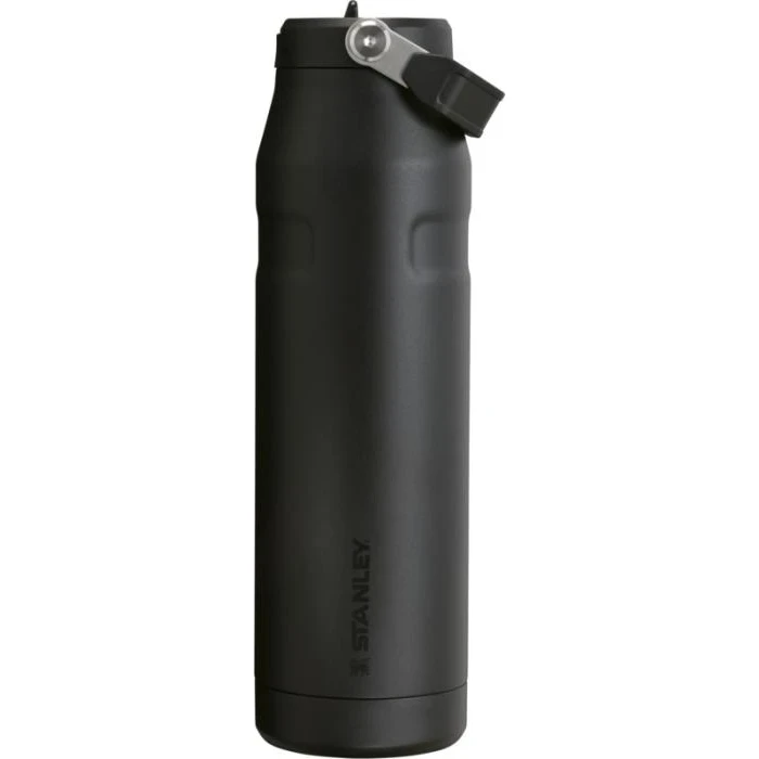 Stanley IceFlow™ 2.0 1.06L Water Bottle With Flip Straw - Solid Black