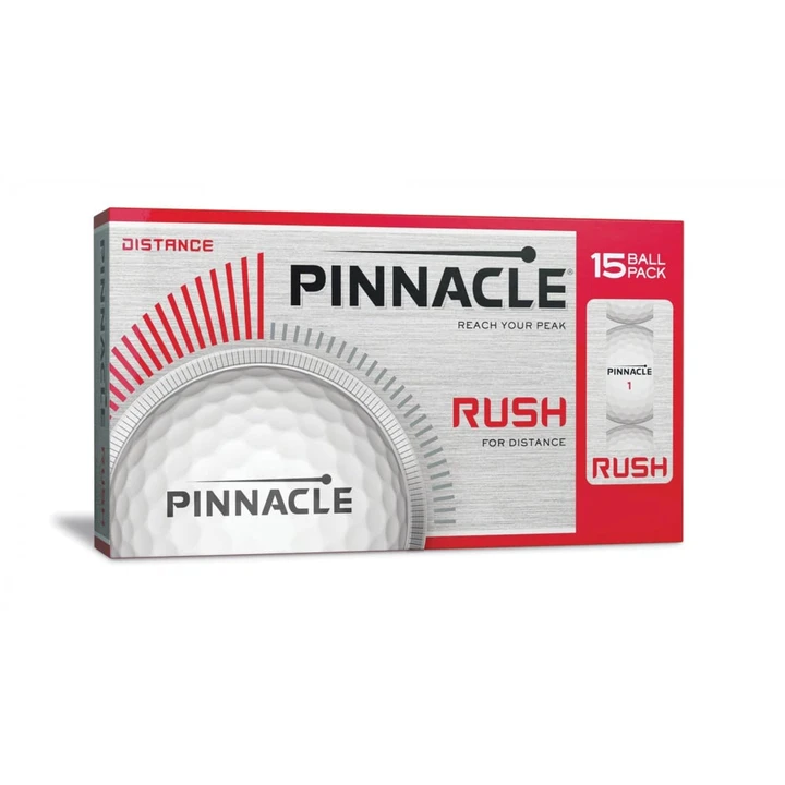Pinnacle Rush Printed Golf Balls Boxed In 15'S