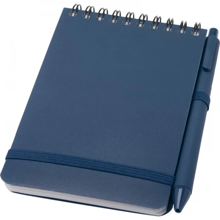 Thalaasa A6 Hard Cover Ocean-Bound Notebook With Ballpoint Pen (black ink)