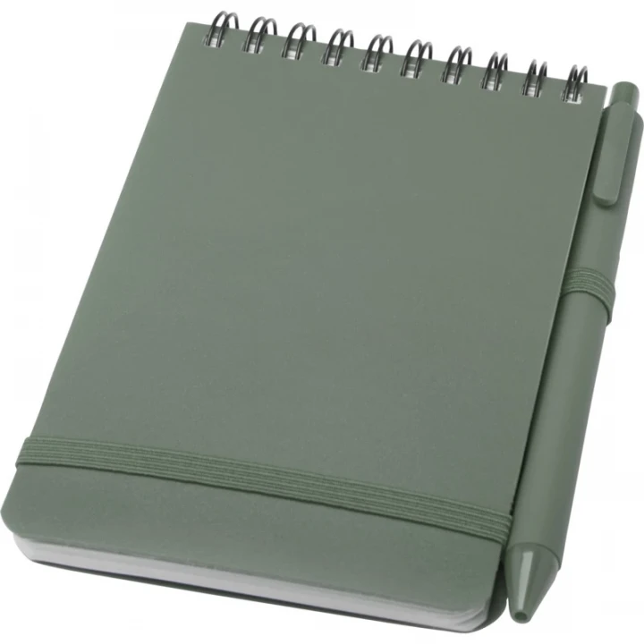 Thalaasa A6 Hard Cover Ocean-Bound Notebook With Ballpoint Pen (black ink)