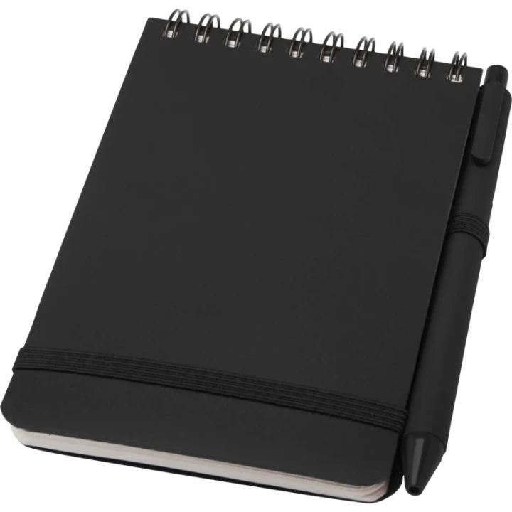 Thalaasa A6 Hard Cover Ocean-Bound Notebook With Ballpoint Pen (black ink)