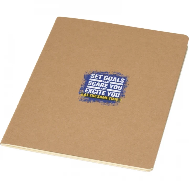 Slyk A5 Kraft Cahier Notebook With Ruled Pages 