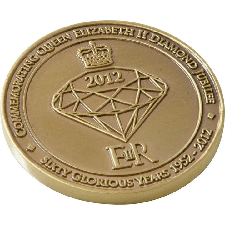 Stamped Iron Commemorative Coin 35mm