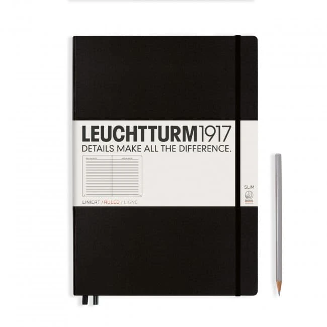 Leuchtturm Hardcover Master Slim A4+ Notebook