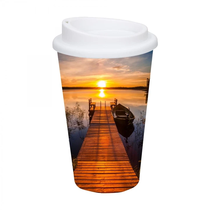 Premium Coffee Branded Travel Mug 