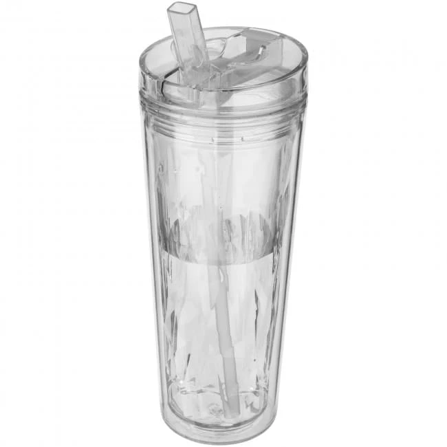 Flip n Sip 535 ml geometric insulated tumbler