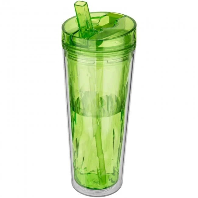 Flip n Sip 535 ml geometric insulated tumbler