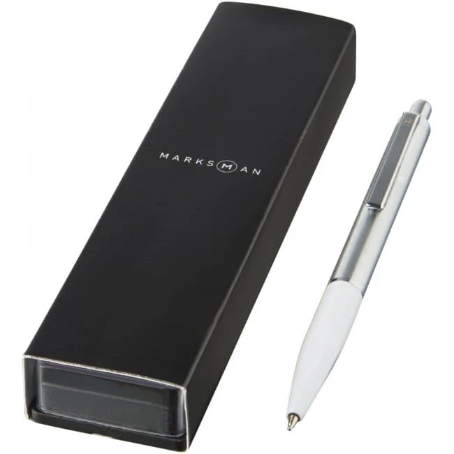 Dot black ink ballpoint pen with easy grip