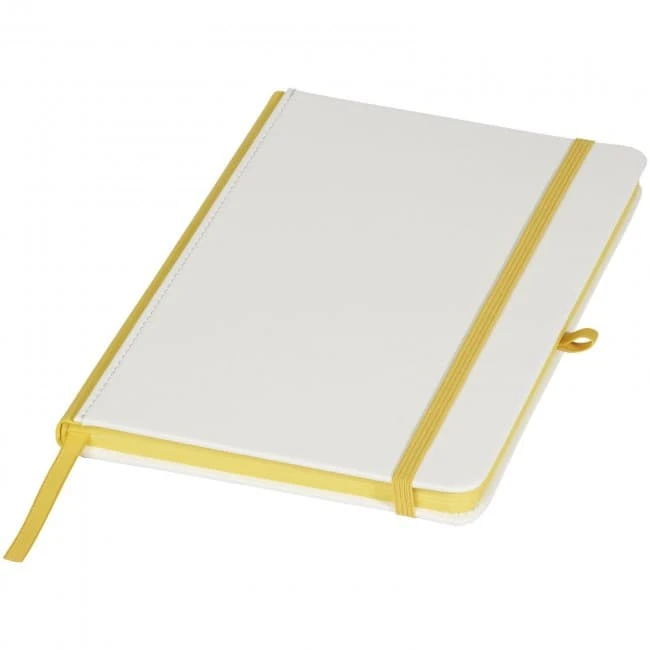 PU Cover digital print notebook and coloured spine