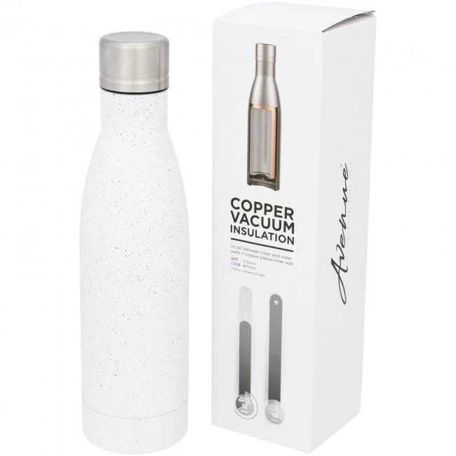 Vasa 500ml Speckled Copper Vacuum Insulated Bottle