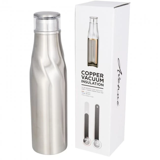 Hugo auto-seal copper vacuum insulated bottle