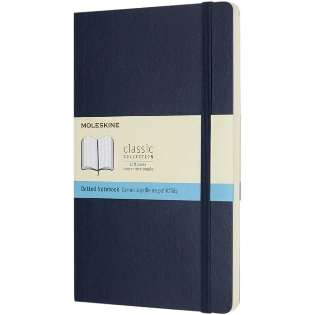 Classic L soft cover notebook - dotted