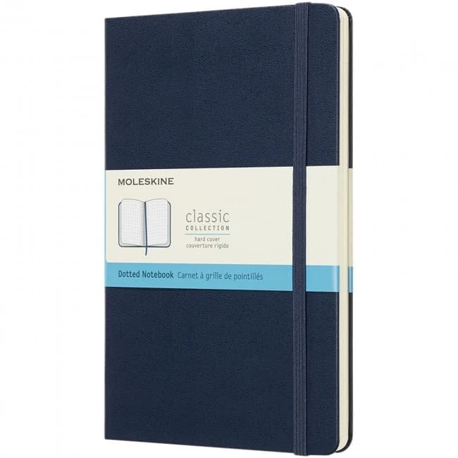 Moleskine Classic L Hard Cover Notebook - Dotted