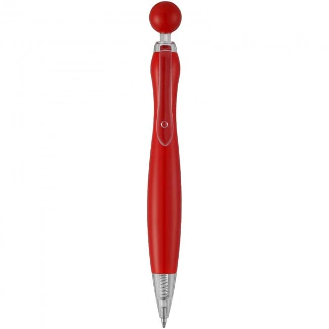 Naples ballpoint pen with ball-shaped clicker
