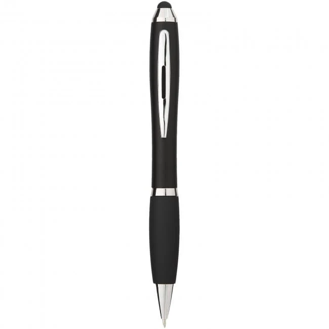 Nash Coloured Stylus Ballpoint Pen With Black Grip (blue ink)