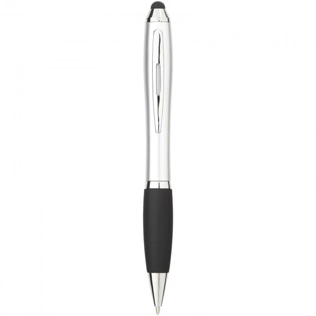 Nash Coloured Stylus Ballpoint Pen With Black Grip (blue ink)