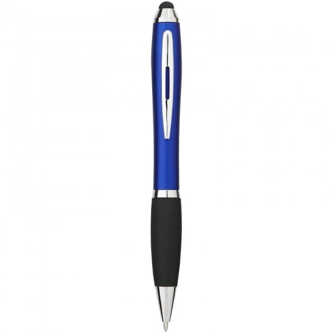 Nash Coloured Stylus Ballpoint Pen With Black Grip (blue ink)