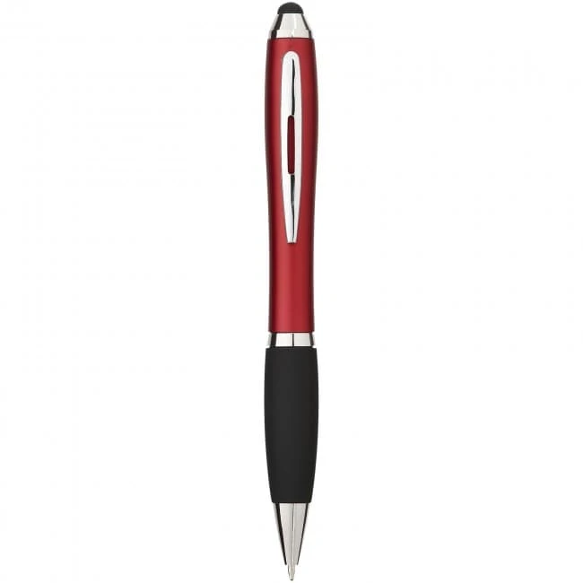 Nash Coloured Stylus Ballpoint Pen With Black Grip (blue ink)