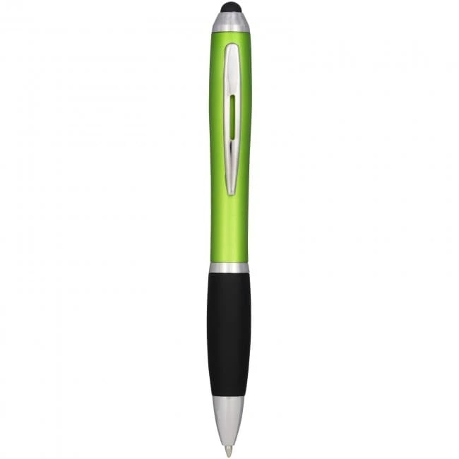 Nash Coloured Stylus Ballpoint Pen With Black Grip (blue ink)