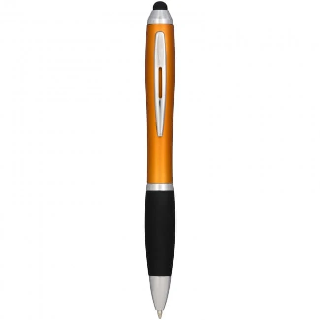 Nash Coloured Stylus Ballpoint Pen With Black Grip (blue ink)